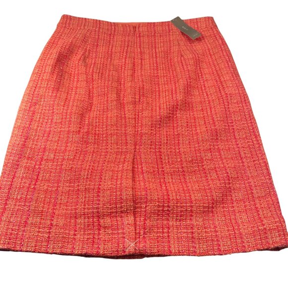 J Crew No 2 Pencil Tweed Skirt Womens Wool Blend Lined Workwear Straight Career - Picture 3 of 15